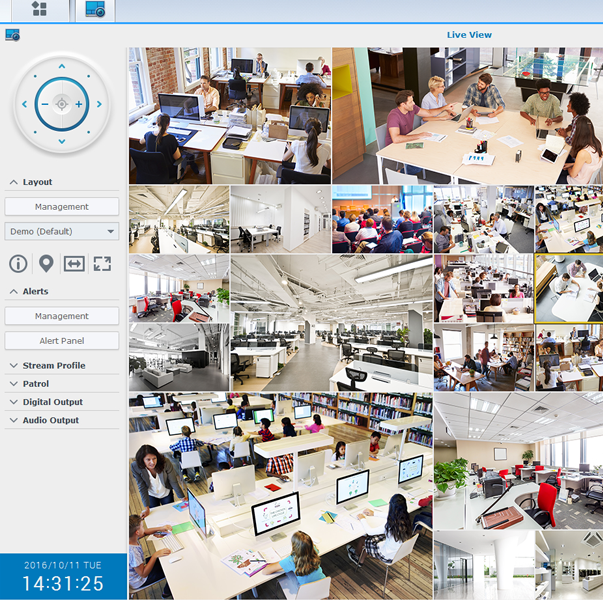 Video nadzor prostora.AC